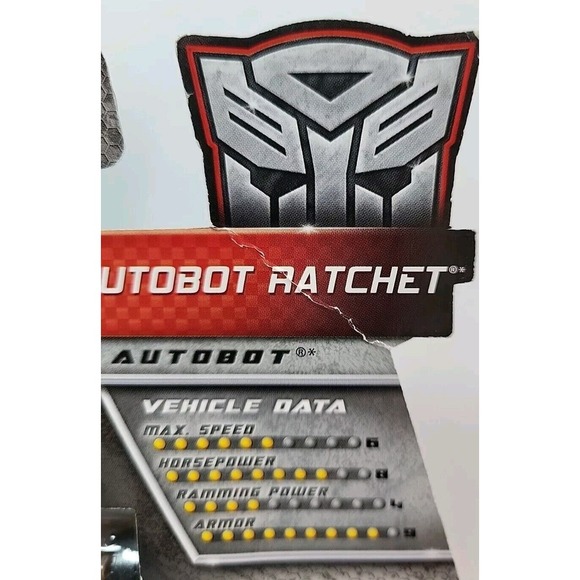 Transformers RPMs Autobot‎ RATCHET  Combat Series #01  2008 - Picture 6 of 9